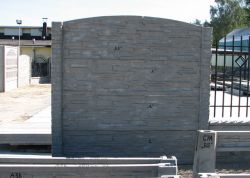 Wzór 14 - ogrodzenie panelowe na podmurówce - Ogrodzenia betonowe