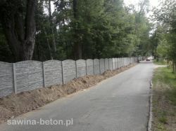  - Ogrodzenia betonowe