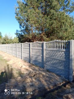  - Ogrodzenia betonowe