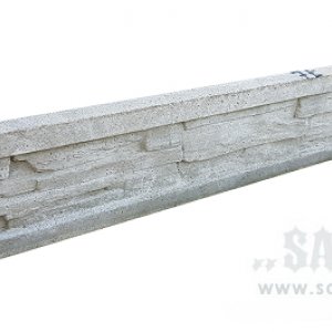 Podmurówka Betonowa B5GŁ Płyta połówka 7Ł "łupanka"