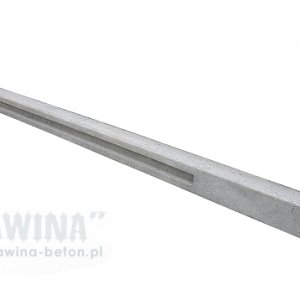 Słup ogrodzeniowy ozdobny H-200 OZDK Słup ogrodzeniowy H-250K z wysięgnikiem